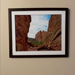 8” x 10” Garden of the Gods Framed Print